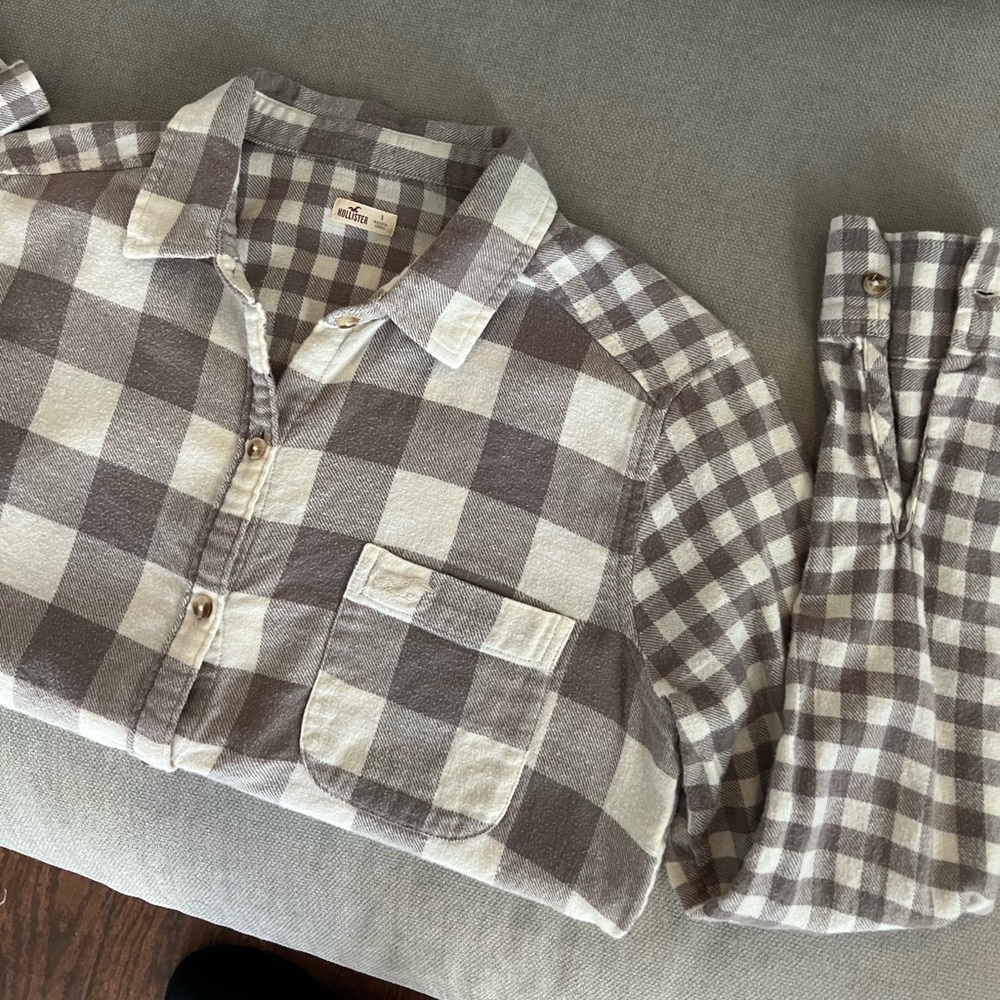 Hollister Plaid Flannel Shirt